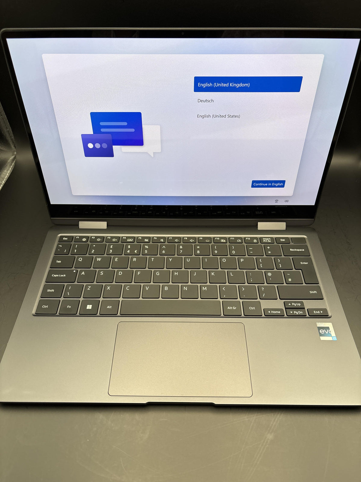 Samsung Galaxy Book3 360 13.3 Graphite 2.2 GHz Intel Core i7 13th Gen. 16GB RAM 512GB Solid State Drive