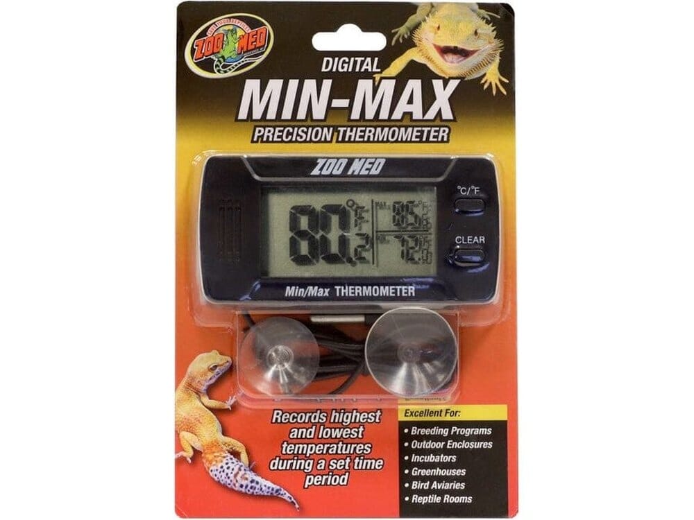 Zoo Med Digital Min-Max Thermometer 1ea