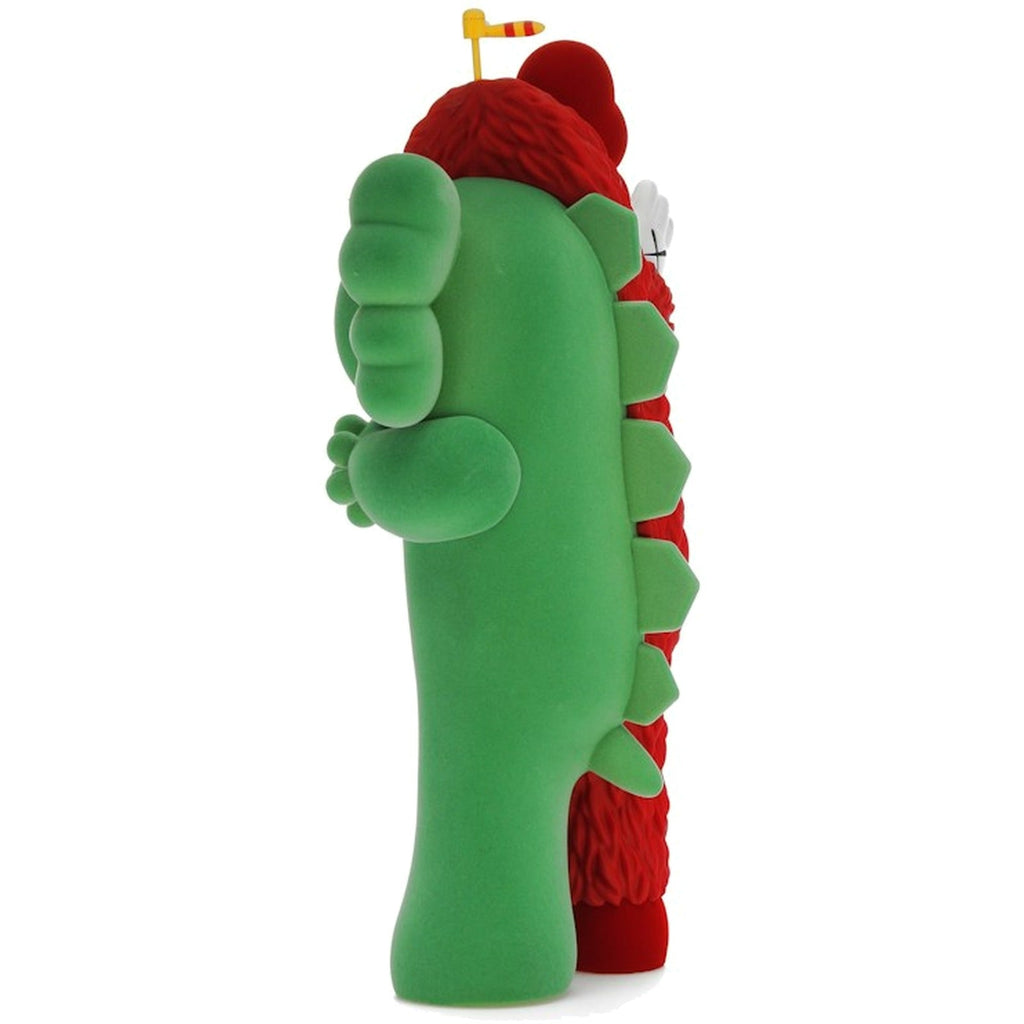 Kaws Kachamukku Vinyl Figure Green Red