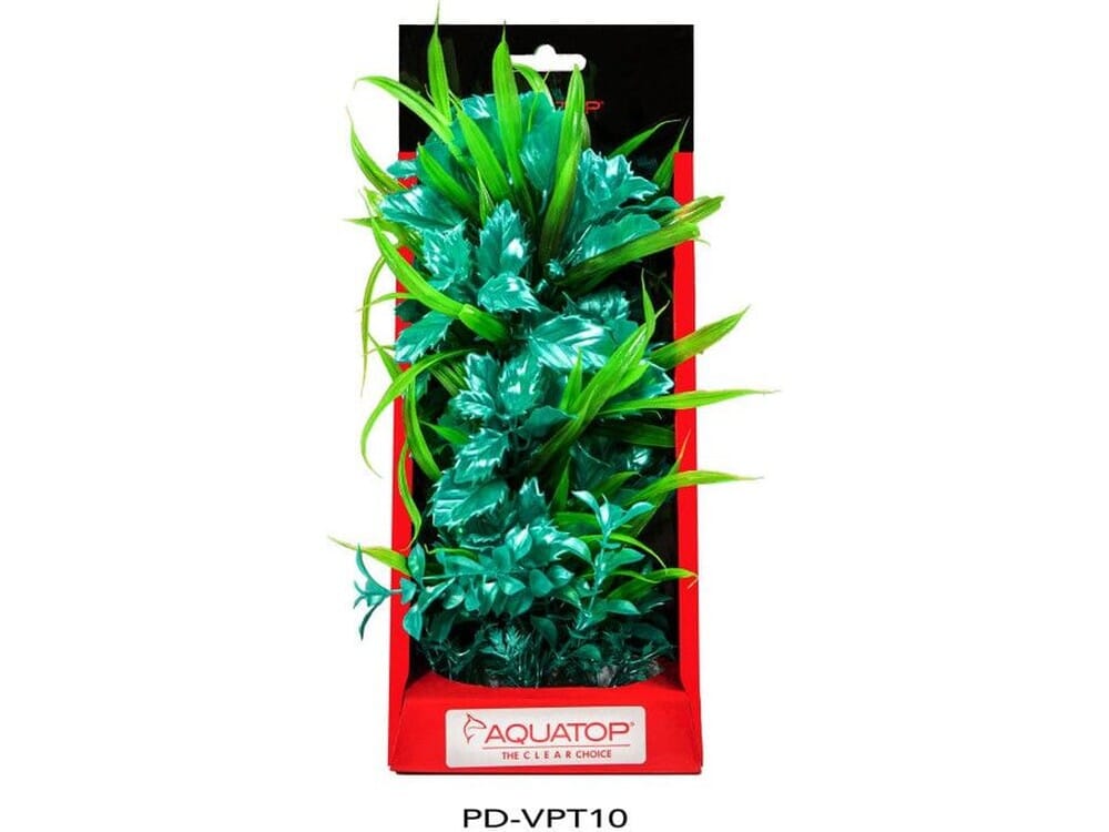 Aquatop Vibrant Passion Plant Turquoise, 1ea/10 in
