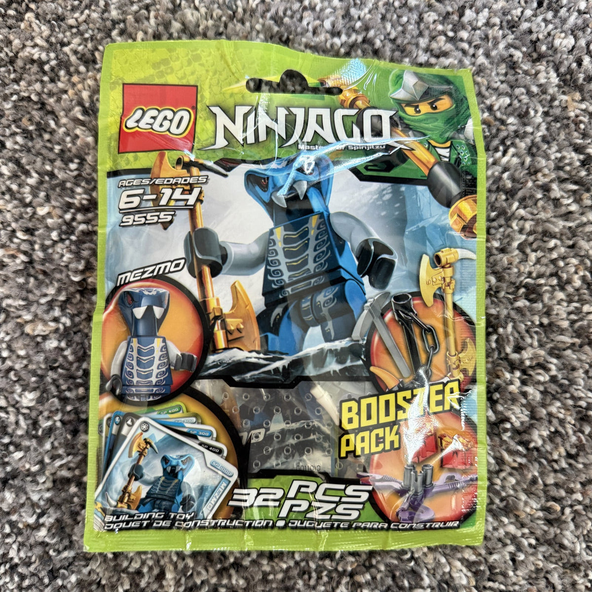 LEGO Ninjago Mezmo 9555 Booster Pack — Sealed