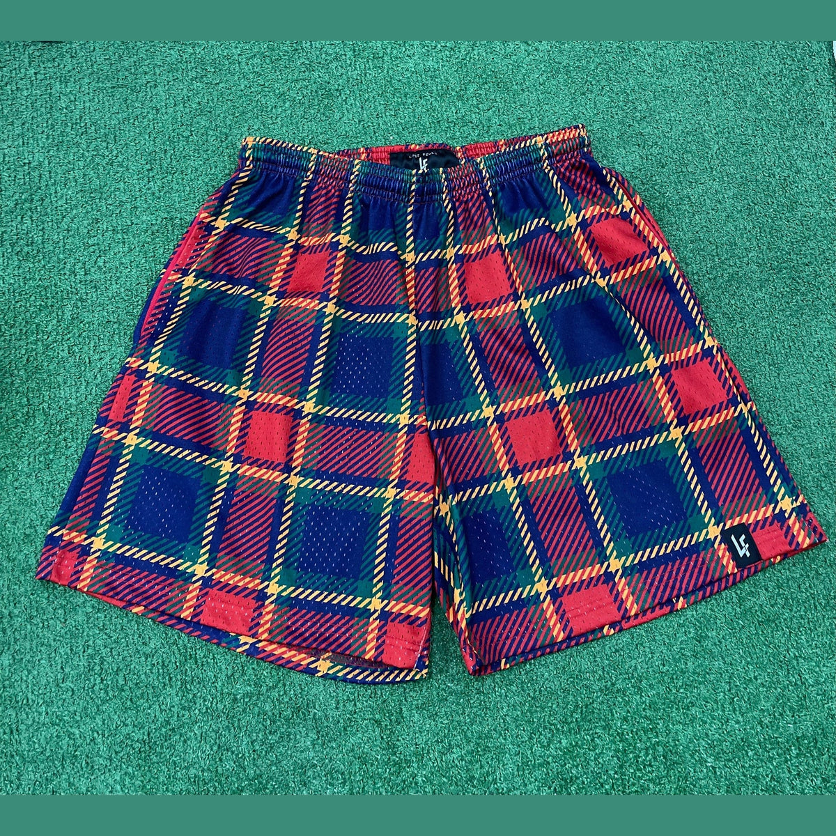 Lost Files Plaid Shorts 2