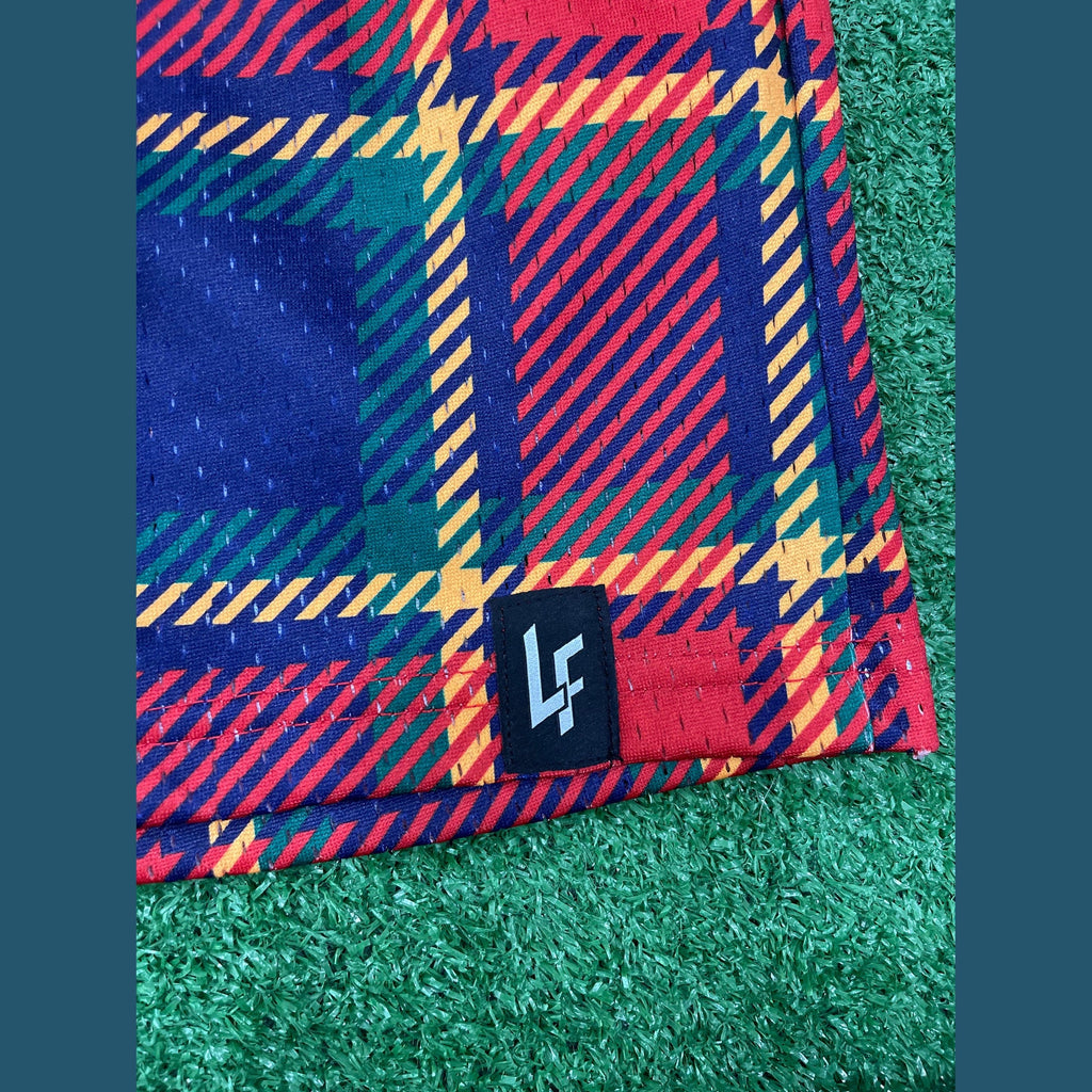 Lost Files Plaid Shorts 2