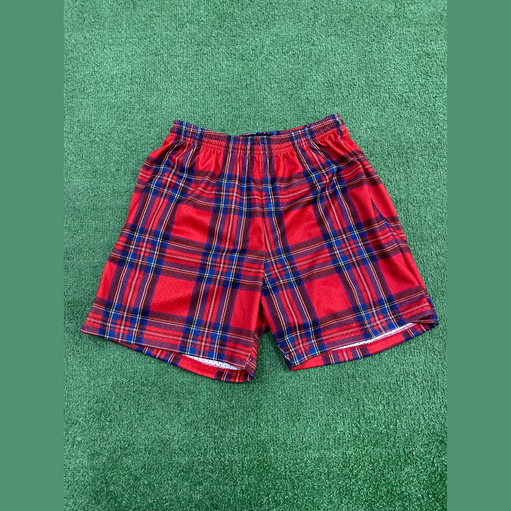 Lost Files Plaid Shorts 3