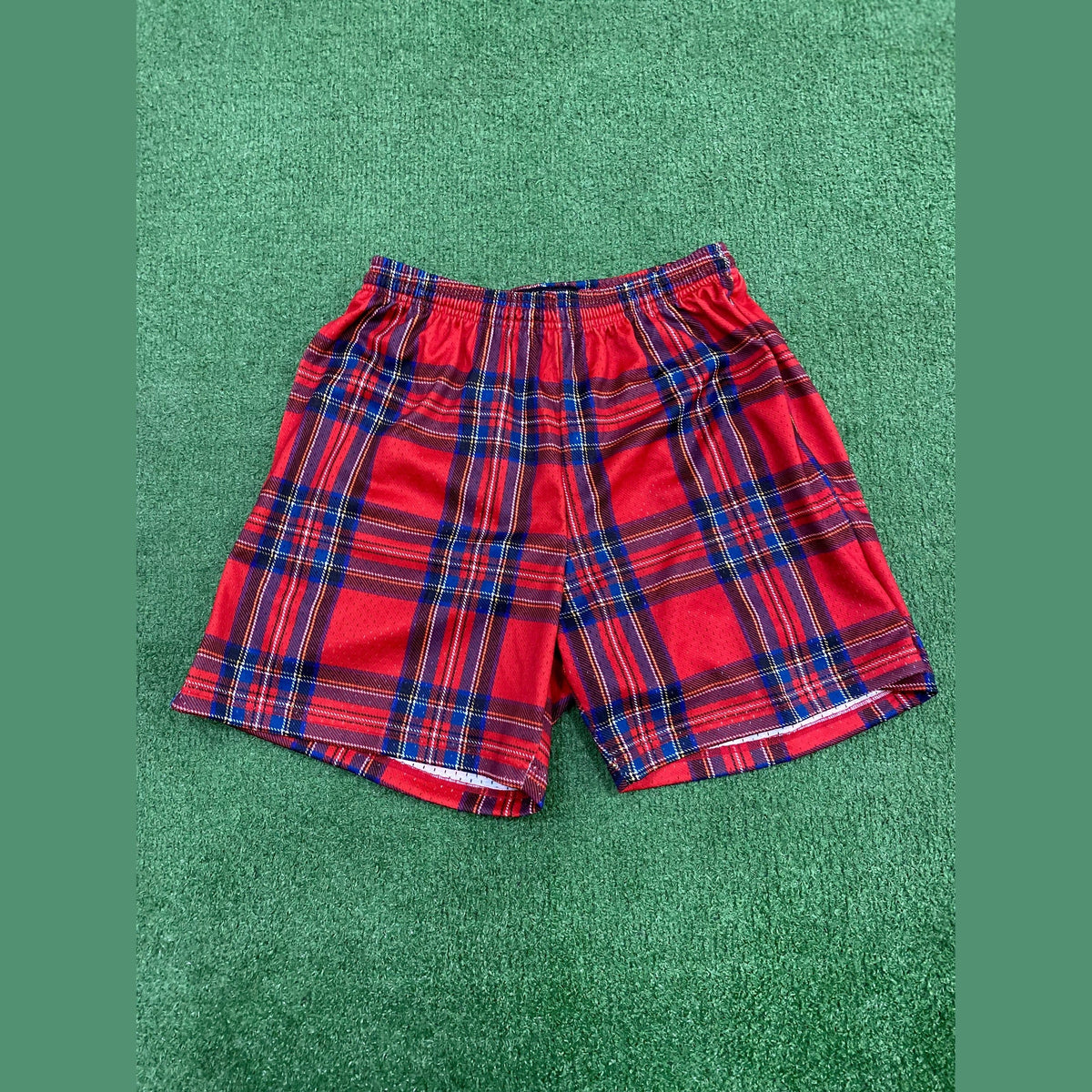 Lost Files Plaid Shorts 3