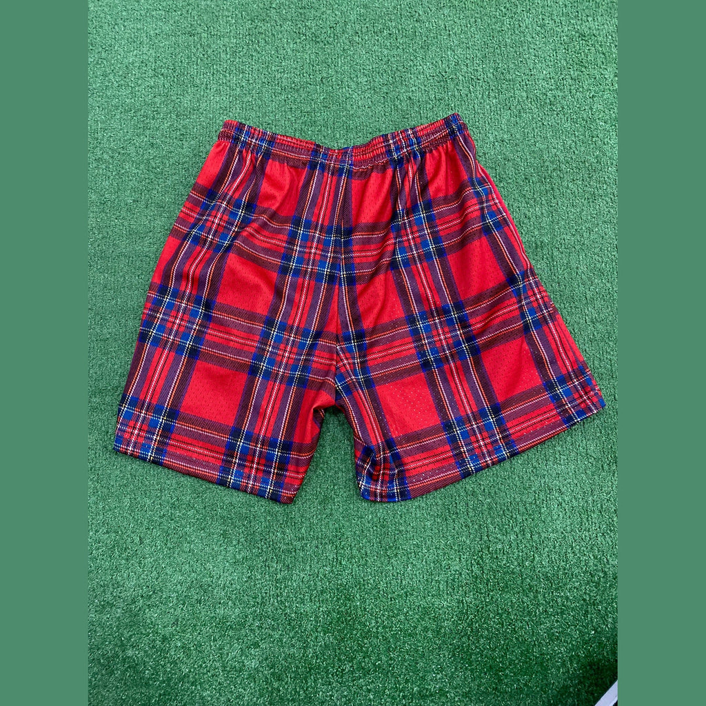 Lost Files Plaid Shorts 3