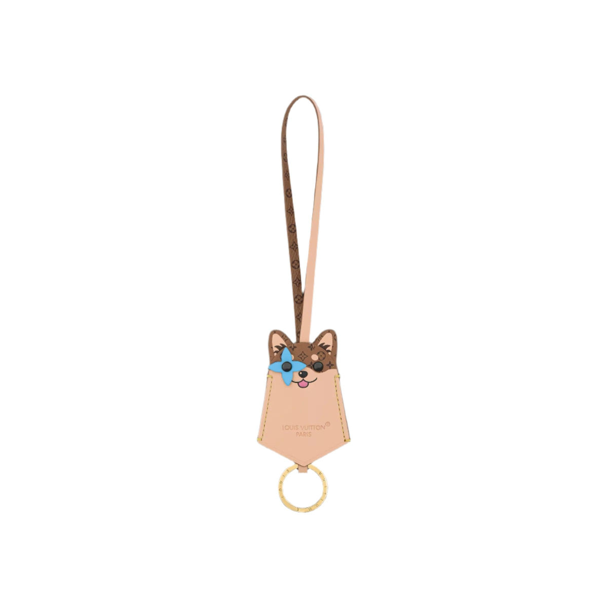 Louis Vuitton LV Dog Bag Charm (M02323)