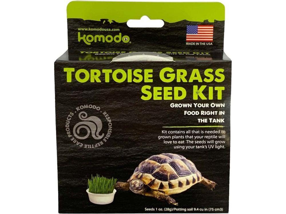 Komodo Grow Your Own Grass Seed Kit for Tortoise 6.5 in