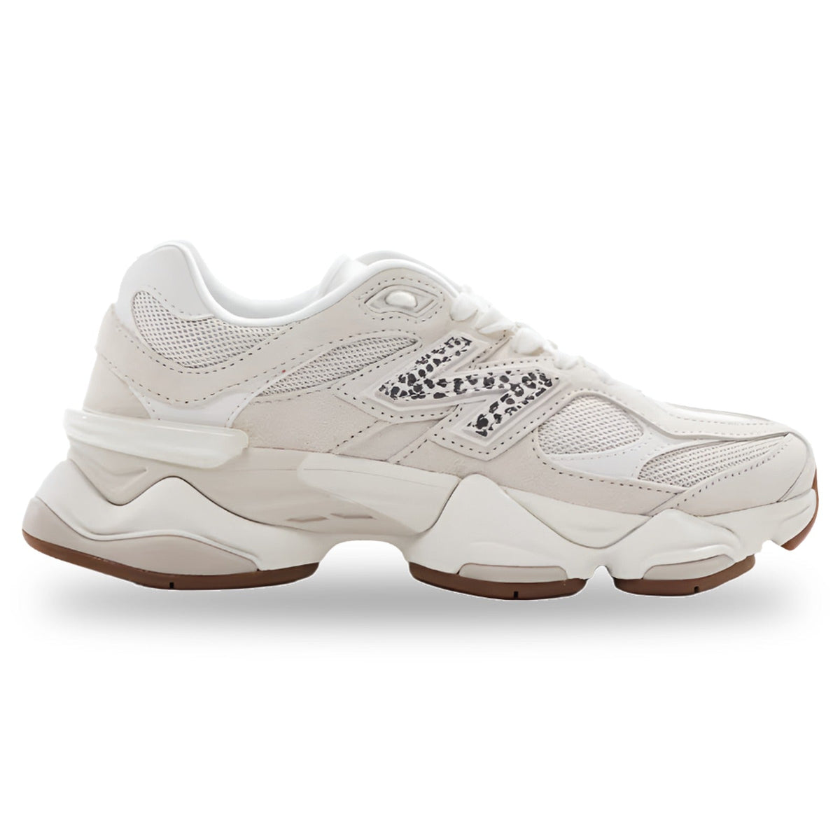 New Balance 9060 Beige Leopard Print