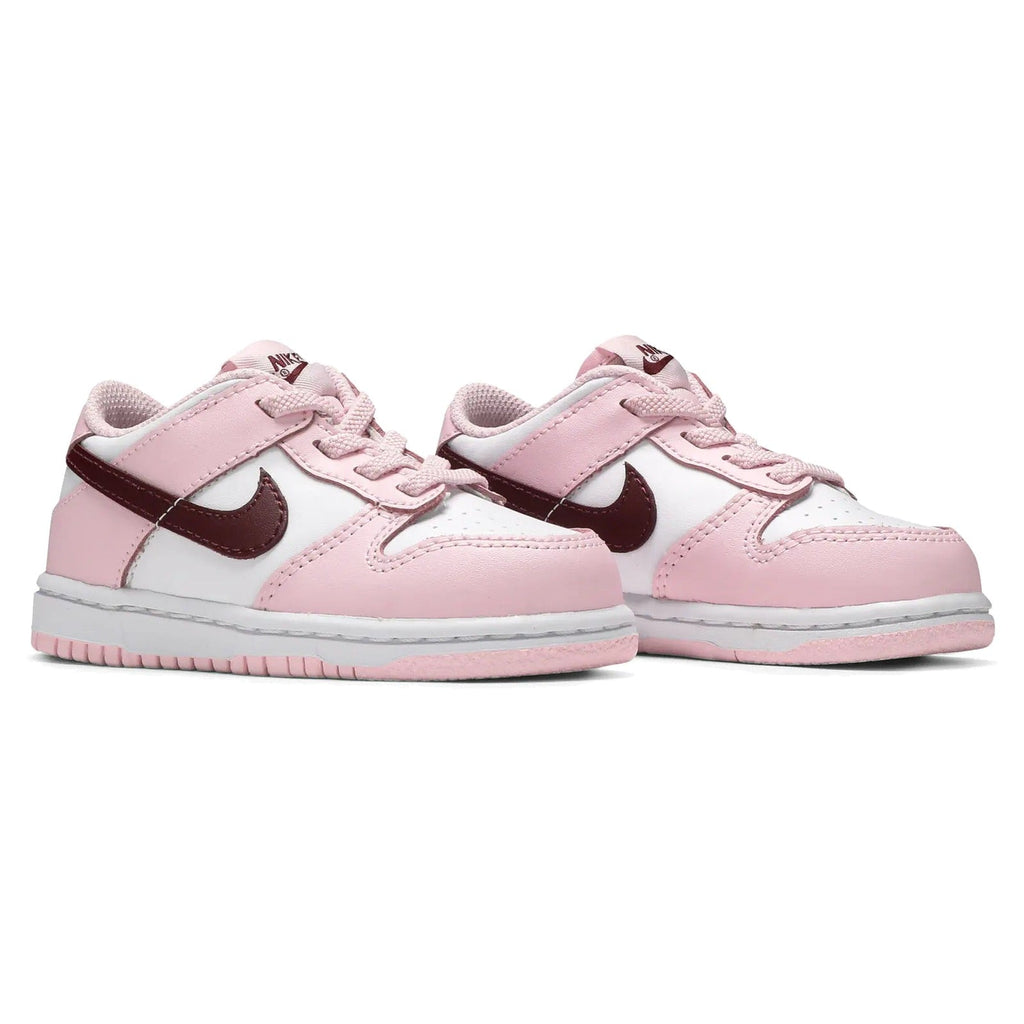 Nike Dunk Low Pink Foam Red White (Toddler)