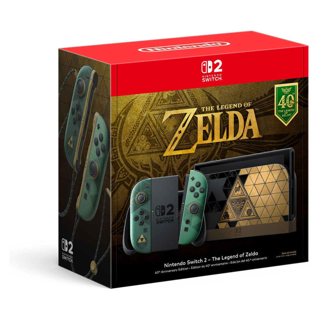 Nintendo Switch 2 — The Legend of Zelda 40th Anniversary Edition