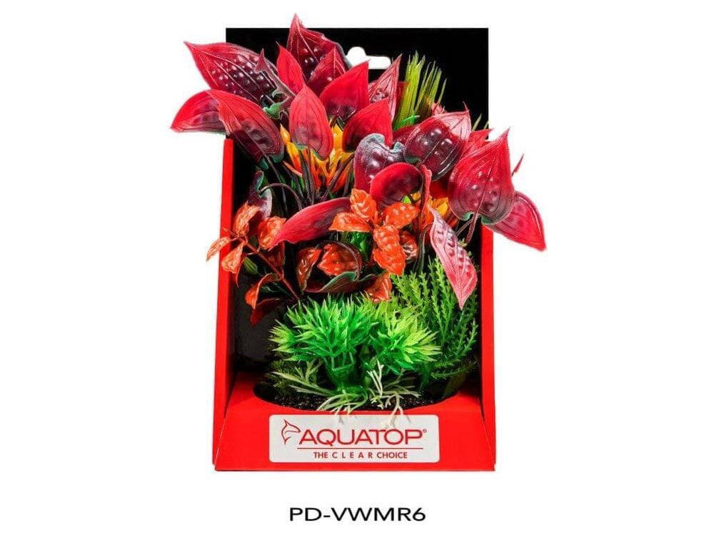 Aquatop Vibrant Wild Plant Mixed Red, 1ea/6 in