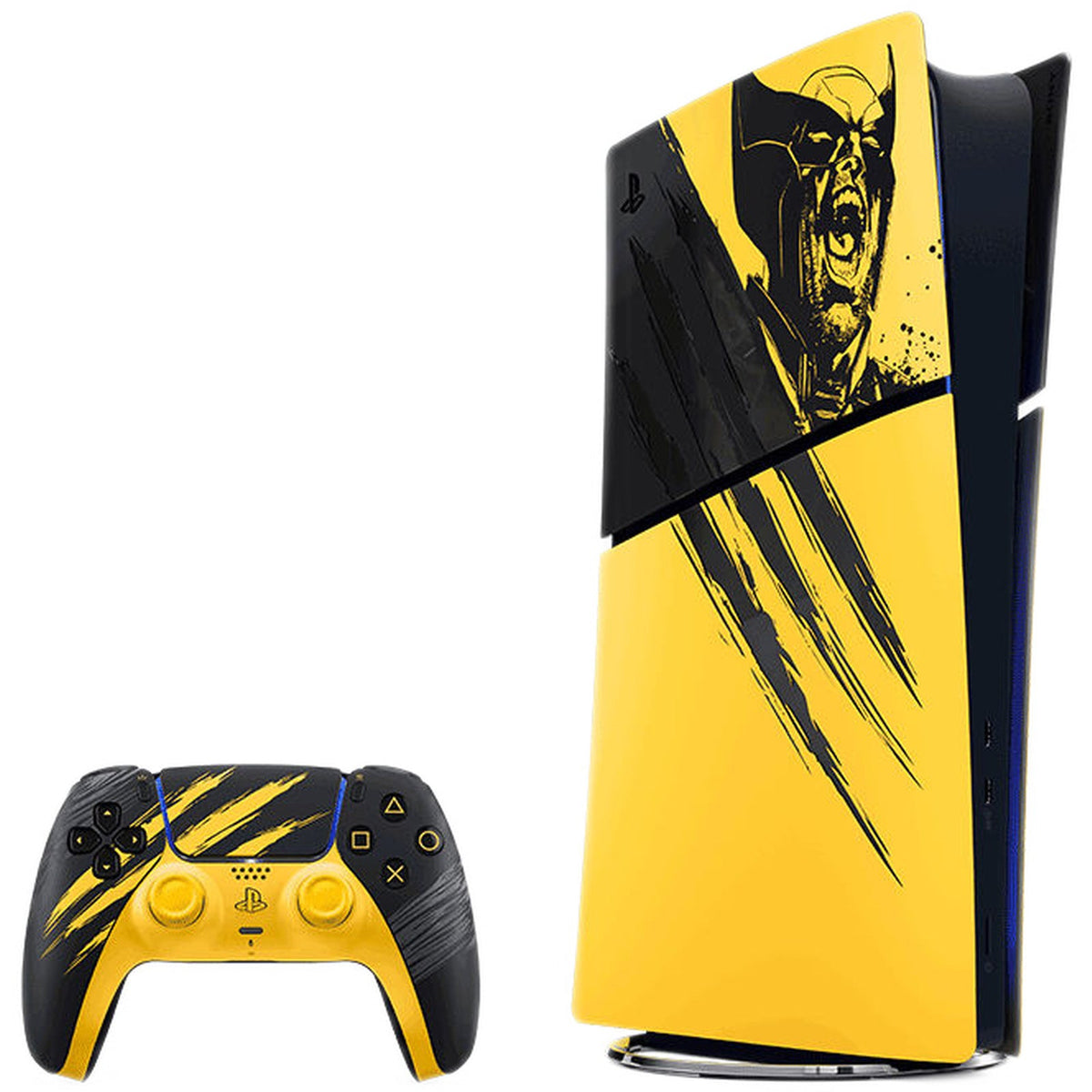PlayStation 5 Digital Edition Marvel's Wolverine Battle Yellow Limited Edition Bundle (825GB)