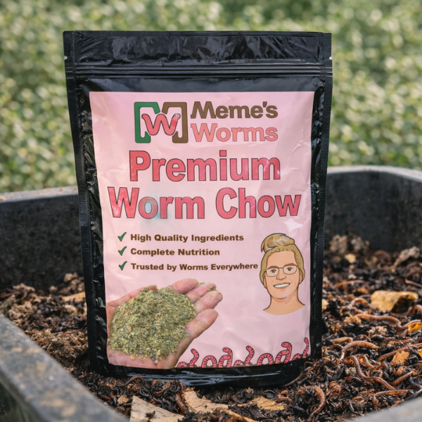 Meme's Premium Worm Chow For Sale