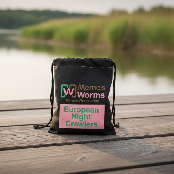 Live Fishing Bait for Sale - Pure European Nightcrawlers