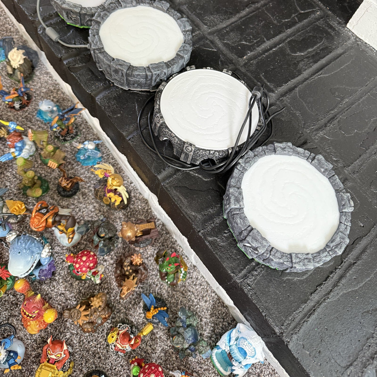 Skylanders Lot — 100+ Figures, 4 Portals of Power, Cards & Codes