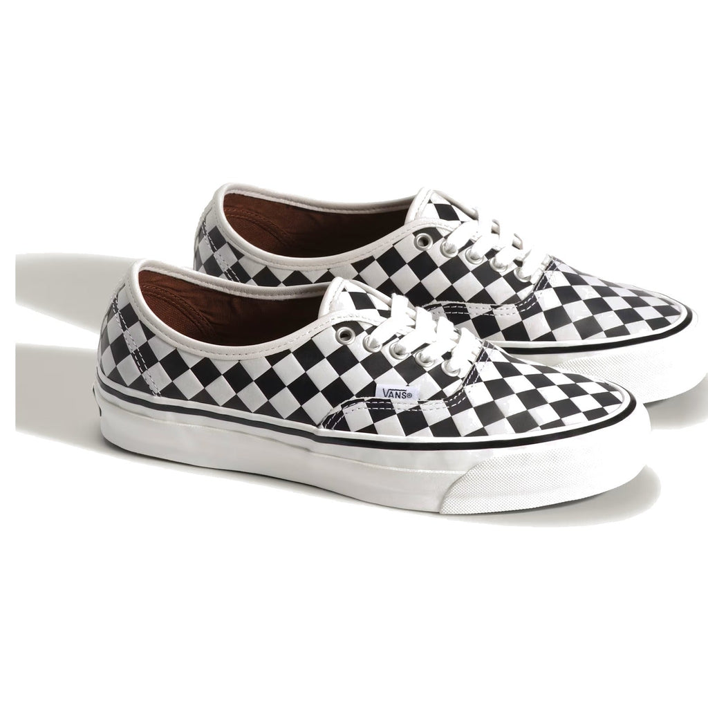 Vans Diamond Check LX Authentic 44 Black White