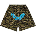 Sp5der OG Web V2 Sweatshort Tiger Camo Blue