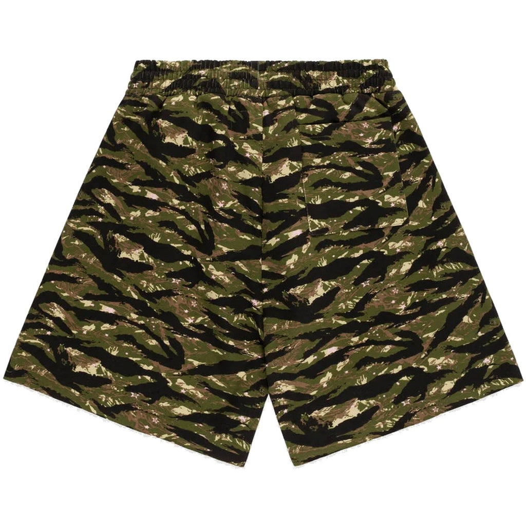 Sp5der OG Web V2 Sweatshort Tiger Camo Blue