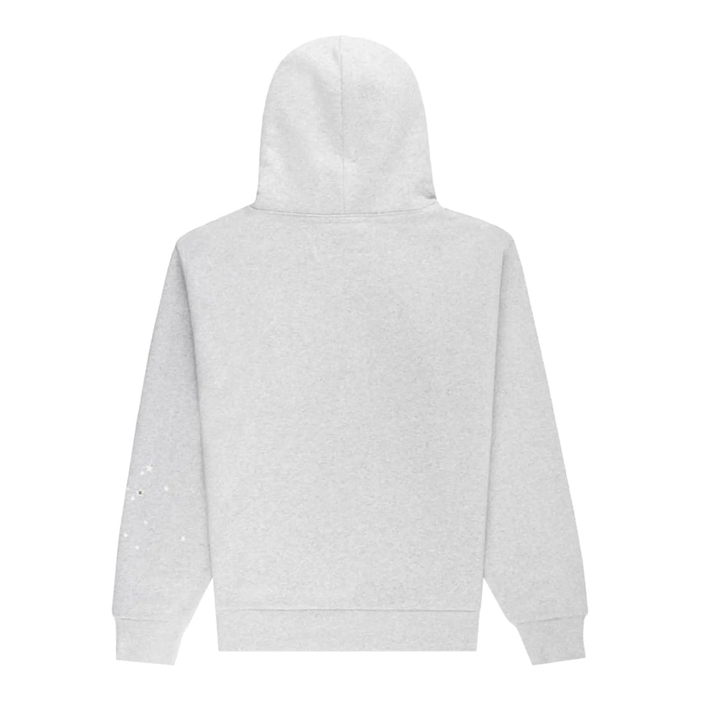 Sp5der Souvenir I Heart Hoodie Heather Grey