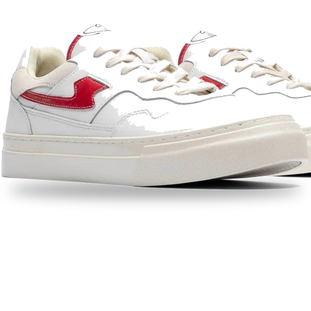 Stepney Workers Club Pearl S-Strike Leather White / Red