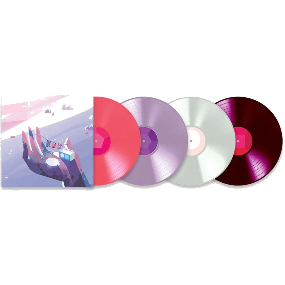 Steven Universe 4 x 10” Vinyl Set (Complete Vol. 1 Soundtrack)