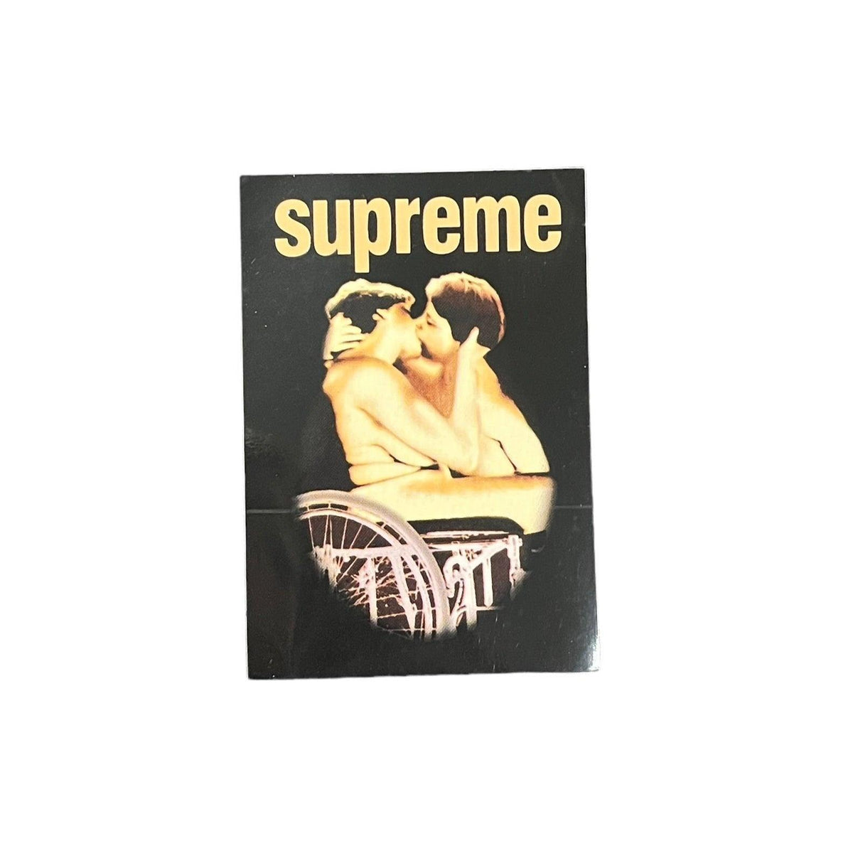 Supreme Kissing Sticker