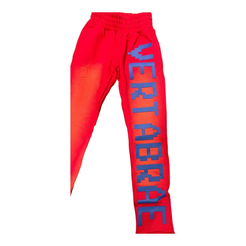 Vertabrae C-2 Sweat Pants Washed (Red & Blue)