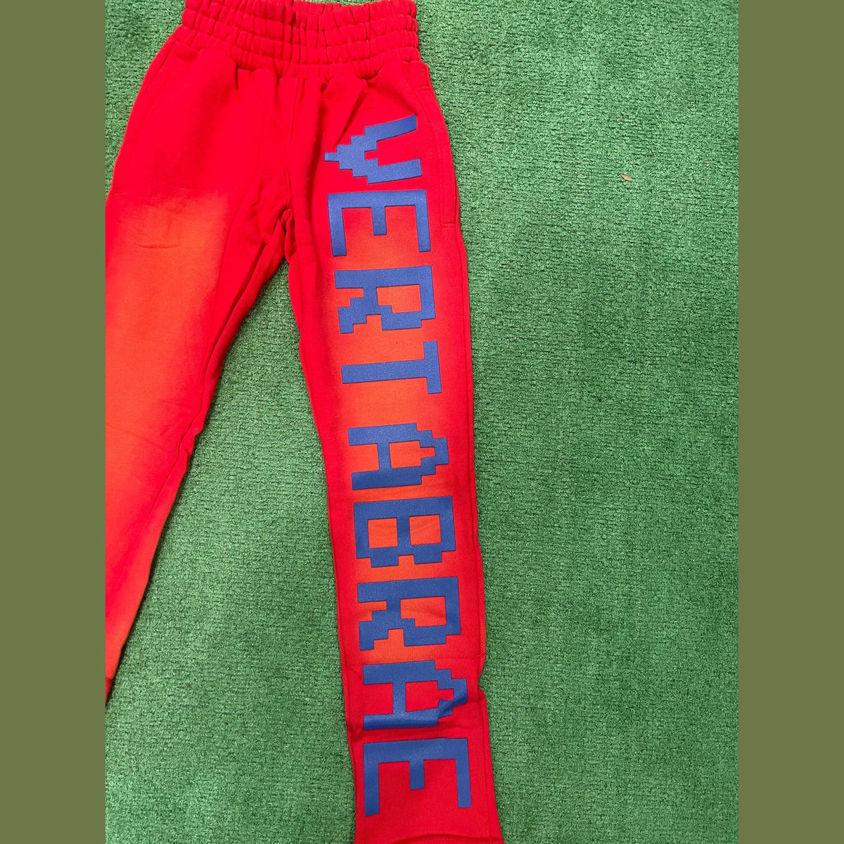 Vertabrae C-2 Sweat Pants Washed (Red & Blue)