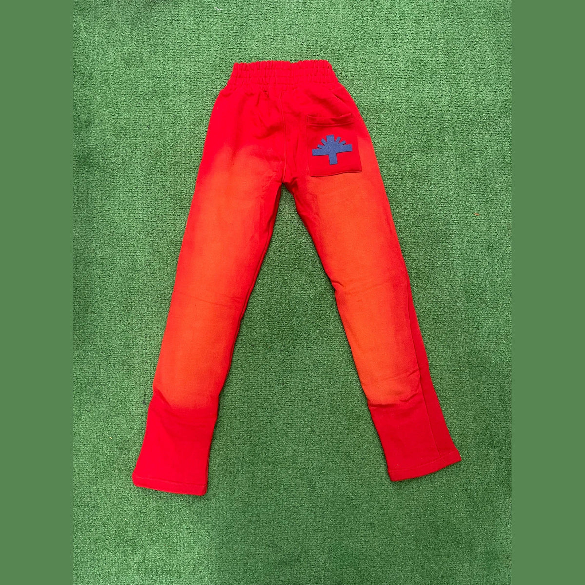 Vertabrae C-2 Sweat Pants Washed (Red & Blue)