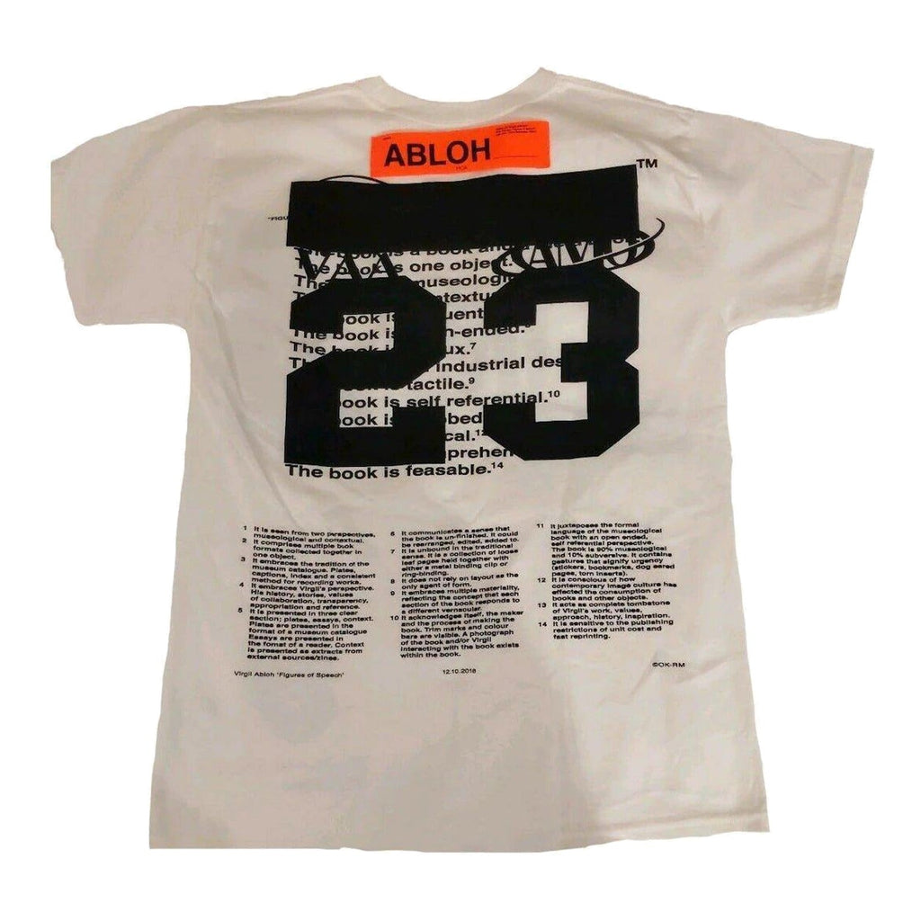 Virgil Abloh x MCA Figures of Speech Pyrex Team Tee White