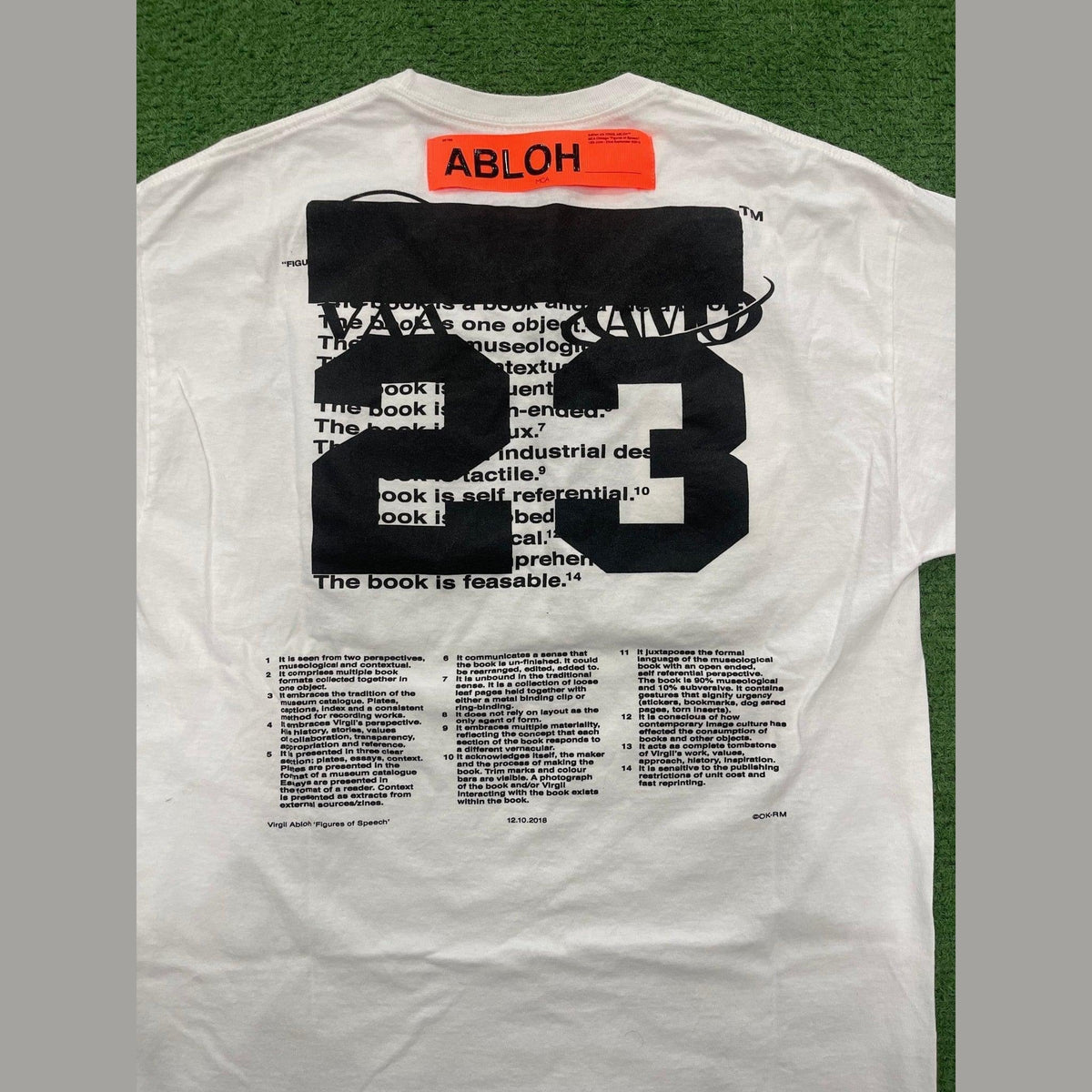 Virgil Abloh x MCA Figures of Speech Pyrex Team Tee White