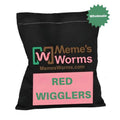 20LBS Pure Red Wiggler Composting Worms For Sale - FREE SHIPPING  (Approx. 20000 Worms)