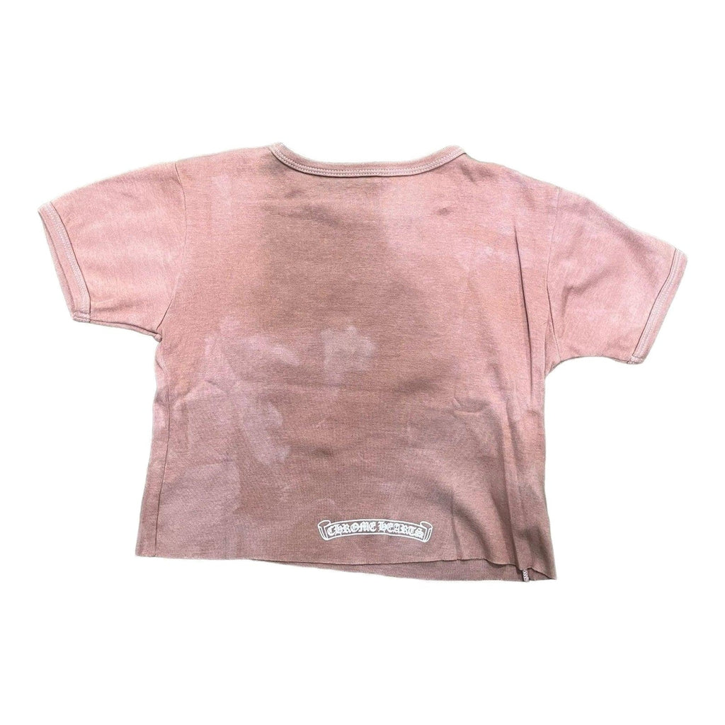 Women's Chrome Hearts x Dipped in Blue T-Shirt Brown (W)