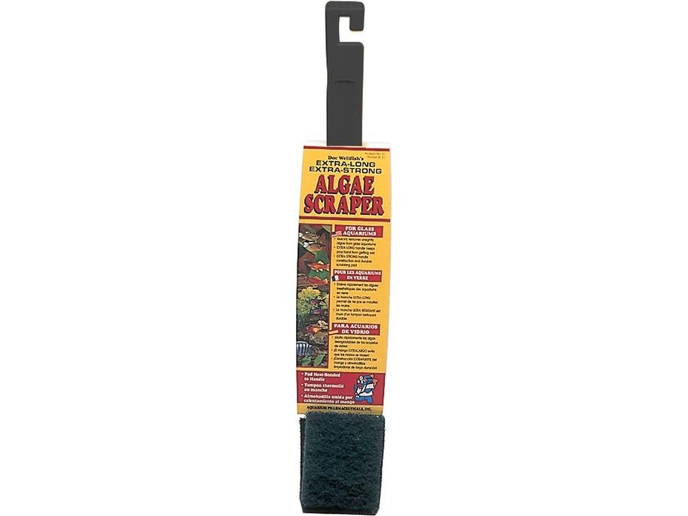 API Doc Wellfish's Algae Scraper For Glass, 1ea/18 in