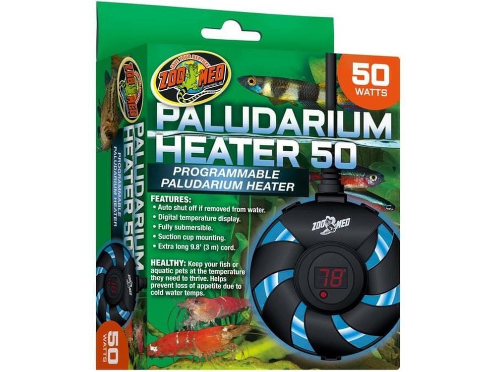 Zoo Med Paludarium Aquarium Heater 1ea/50 W