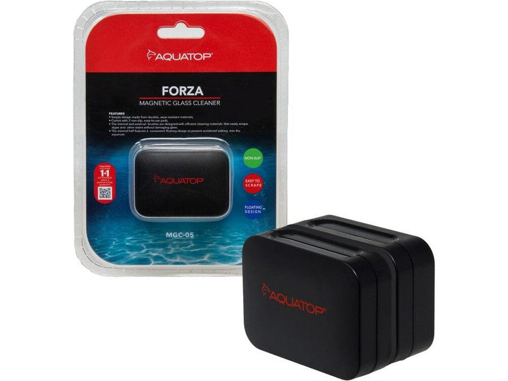 Aquatop Forza Magnetic Glass Cleaner 1ea/For Glass 3/16-1/4 in